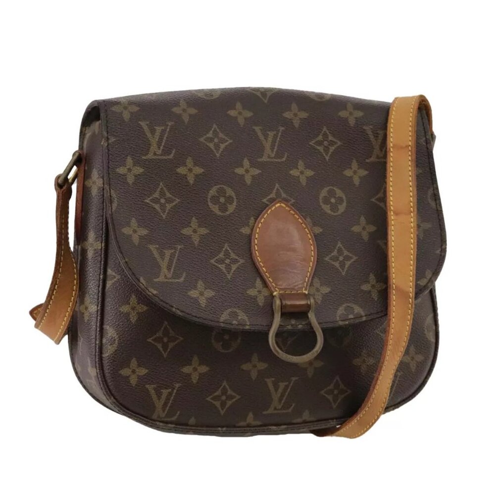 LOUIS VUITTON Monogram Saint Cloud GM Shoulder Bag